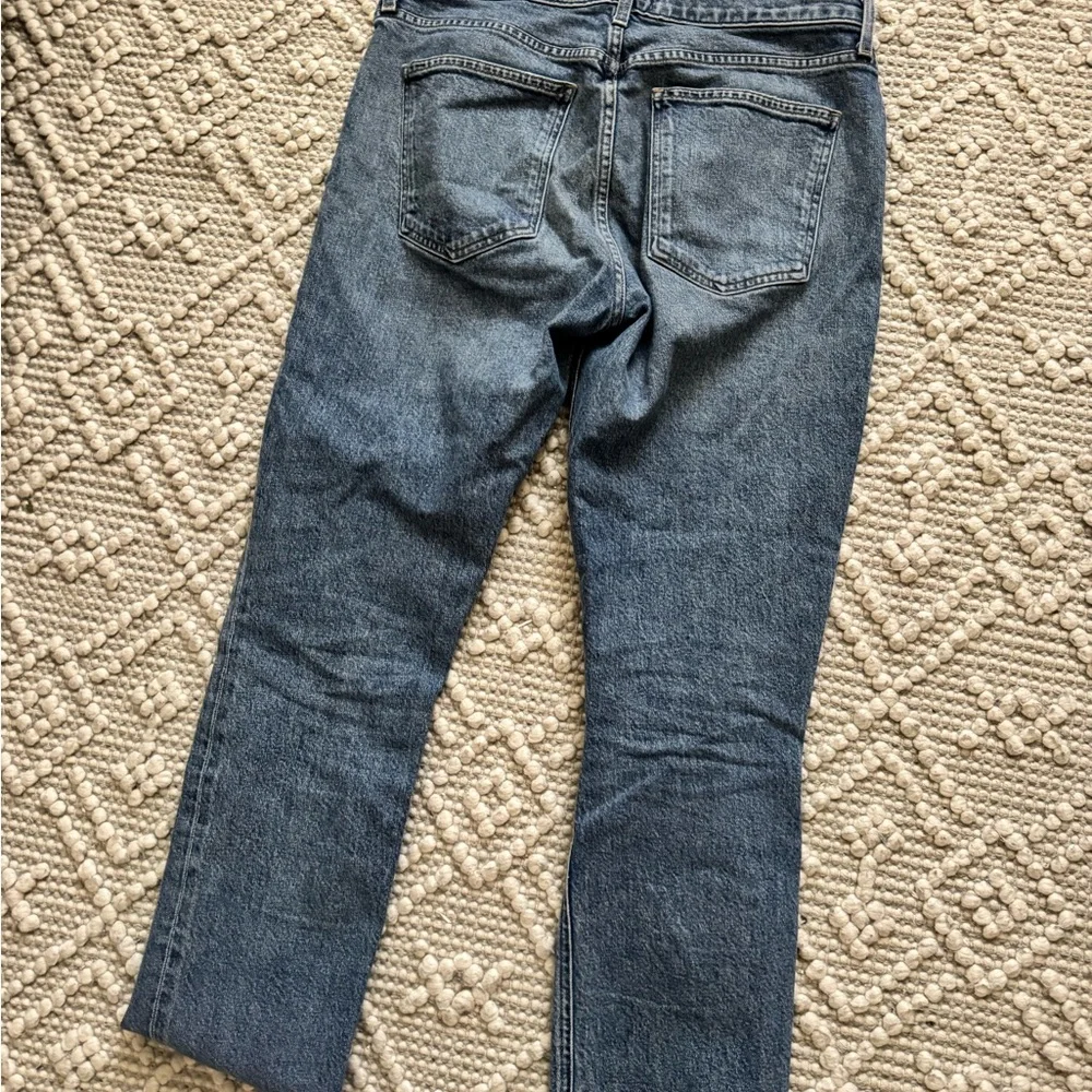 Agolde Blue Denim Jeans - Picture 4 of 4